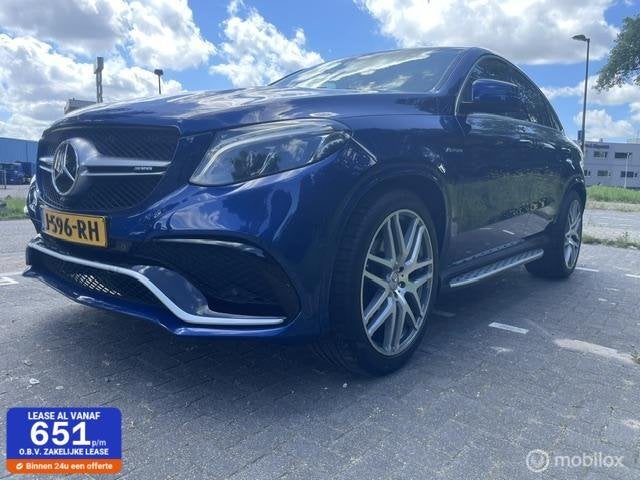 Mercedes GLE Coupe 400 4MATIC AMG Sport Edition, Automaat, Gebruikt, Euro 6, Blauw