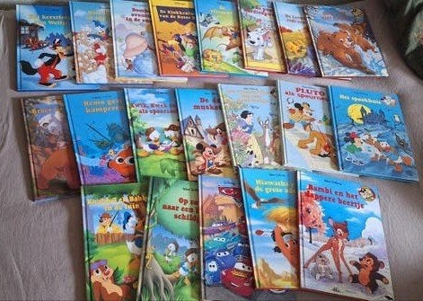 Grote collectie(20) Walt Disney hardcover boekjes, Ophalen of Verzenden, Gelezen, Walt Disney, Sprookjes