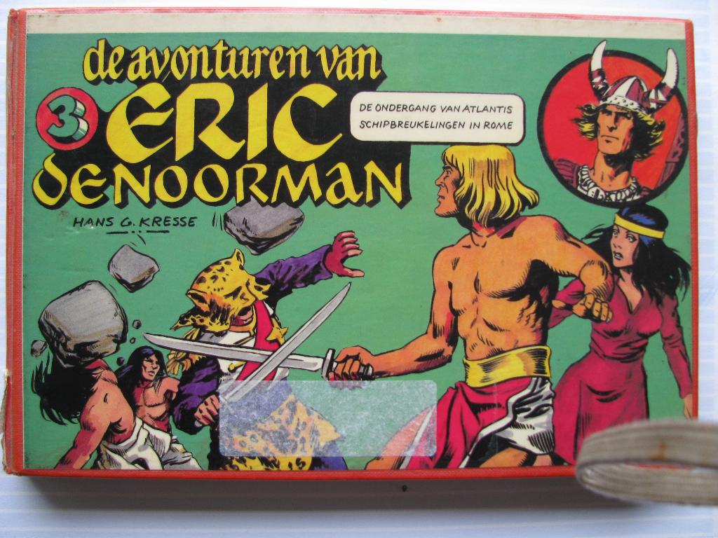 Eric de Noorman De ondergang van Atlantis + schipbreuk, Gelezen, Eén stripboek, Ophalen of Verzenden, HANS G. KRESSE