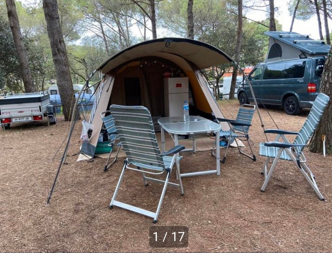 Baco 3200 tent, Ten Cate Katoen, 2-4 personen, Caravans en Kamperen, Tenten, Ophalen, Gebruikt, Tot en met 4
