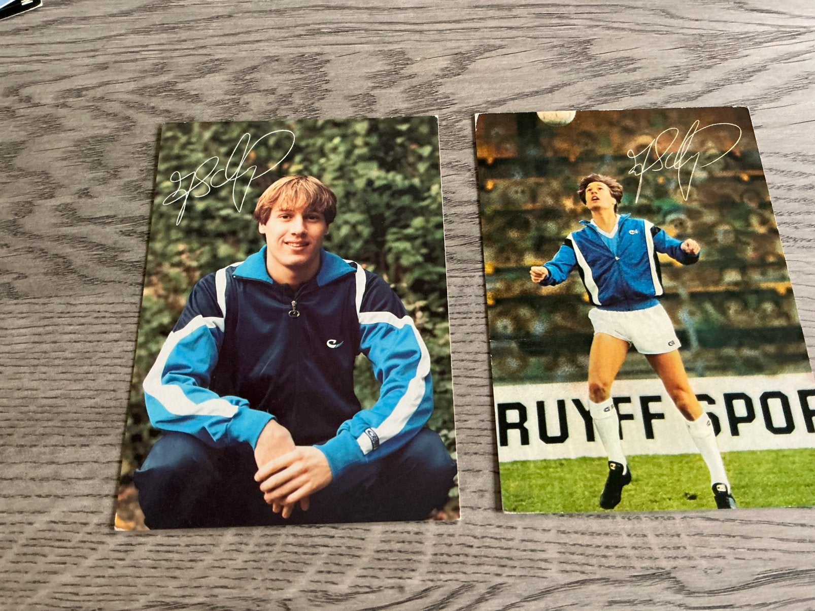 2 Cruijff Sports kaarten van John van 't Schip, Ophalen of Verzenden, Gebruikt, Ajax, Spelerskaart