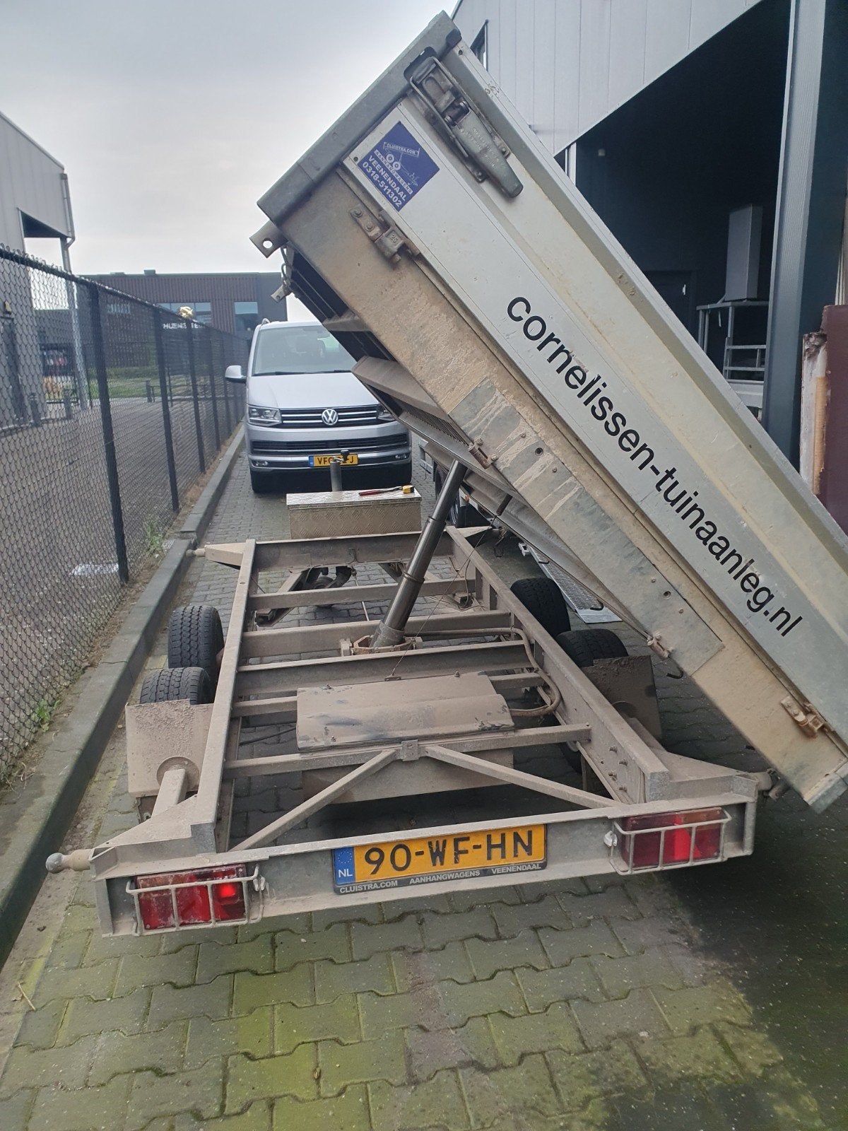 Hapert 3 zijdige elec kipper 310x185 oprijpakket 3500ex, Ophalen of Verzenden