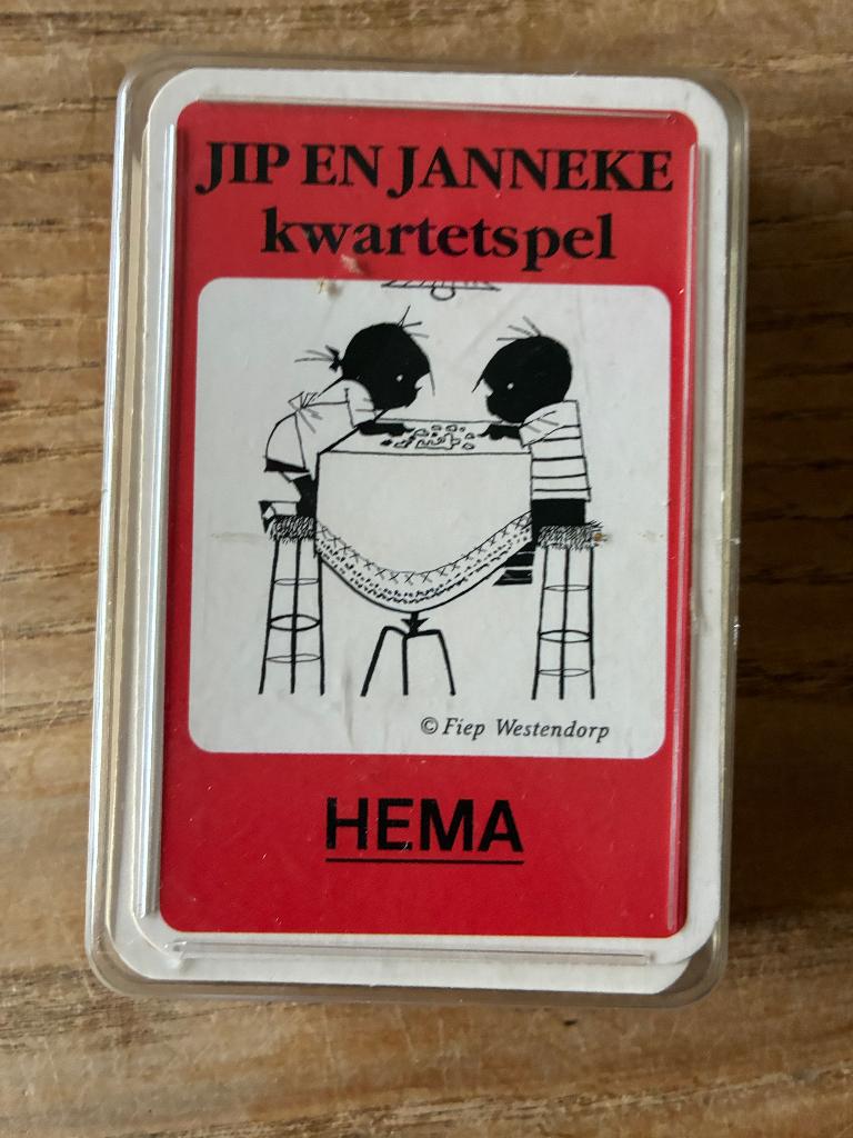 Kwartet Jip en Janneke, Ophalen of Verzenden, Zo goed als nieuw, Kwartet(ten)