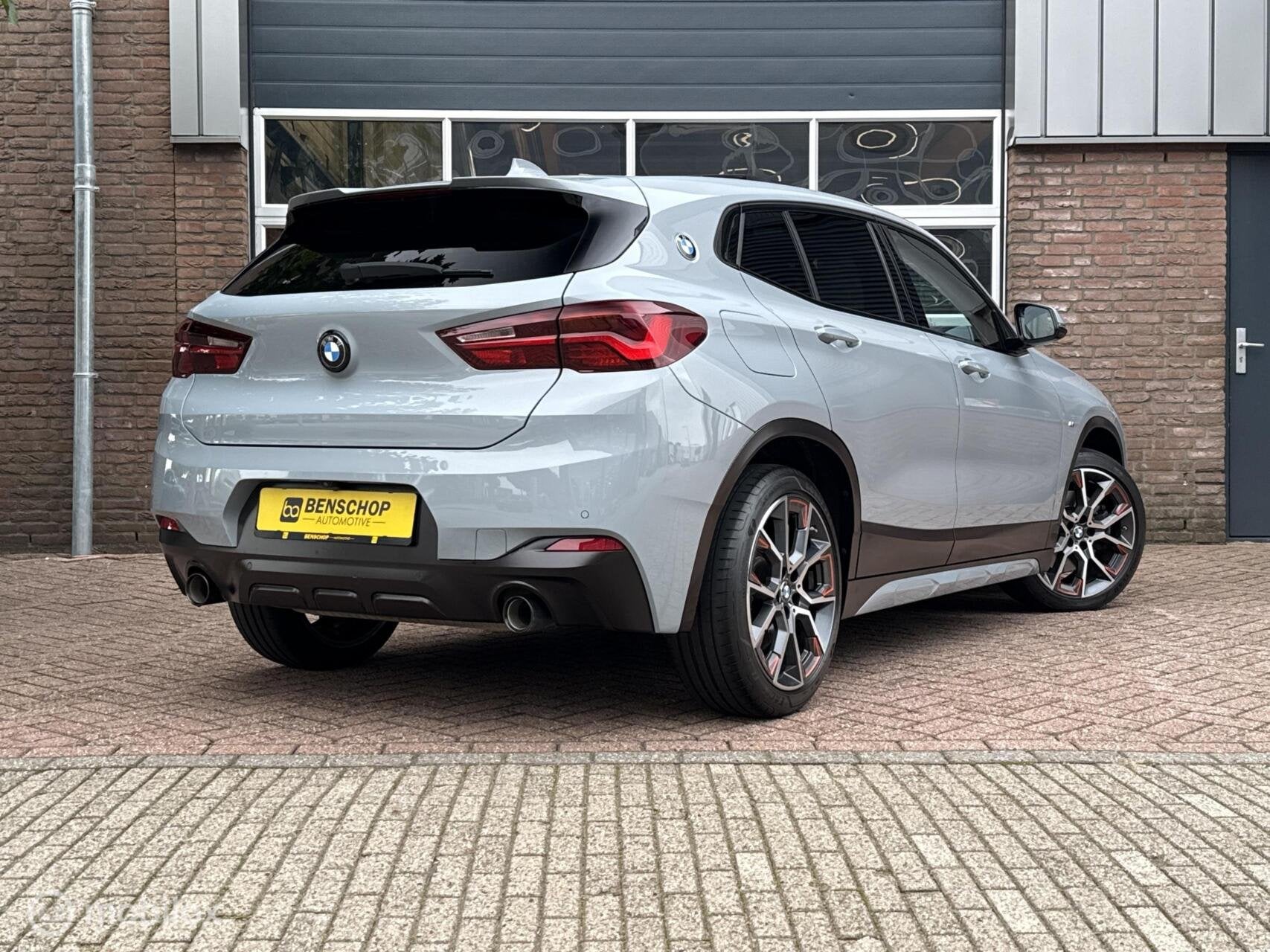 BMW X2 sDrive20i M Sport - Mesh Panodak HUD Navi Carplay Cam, Auto's, 1998 cc, X2, 4 cilinders, Automatische klimaatregeling