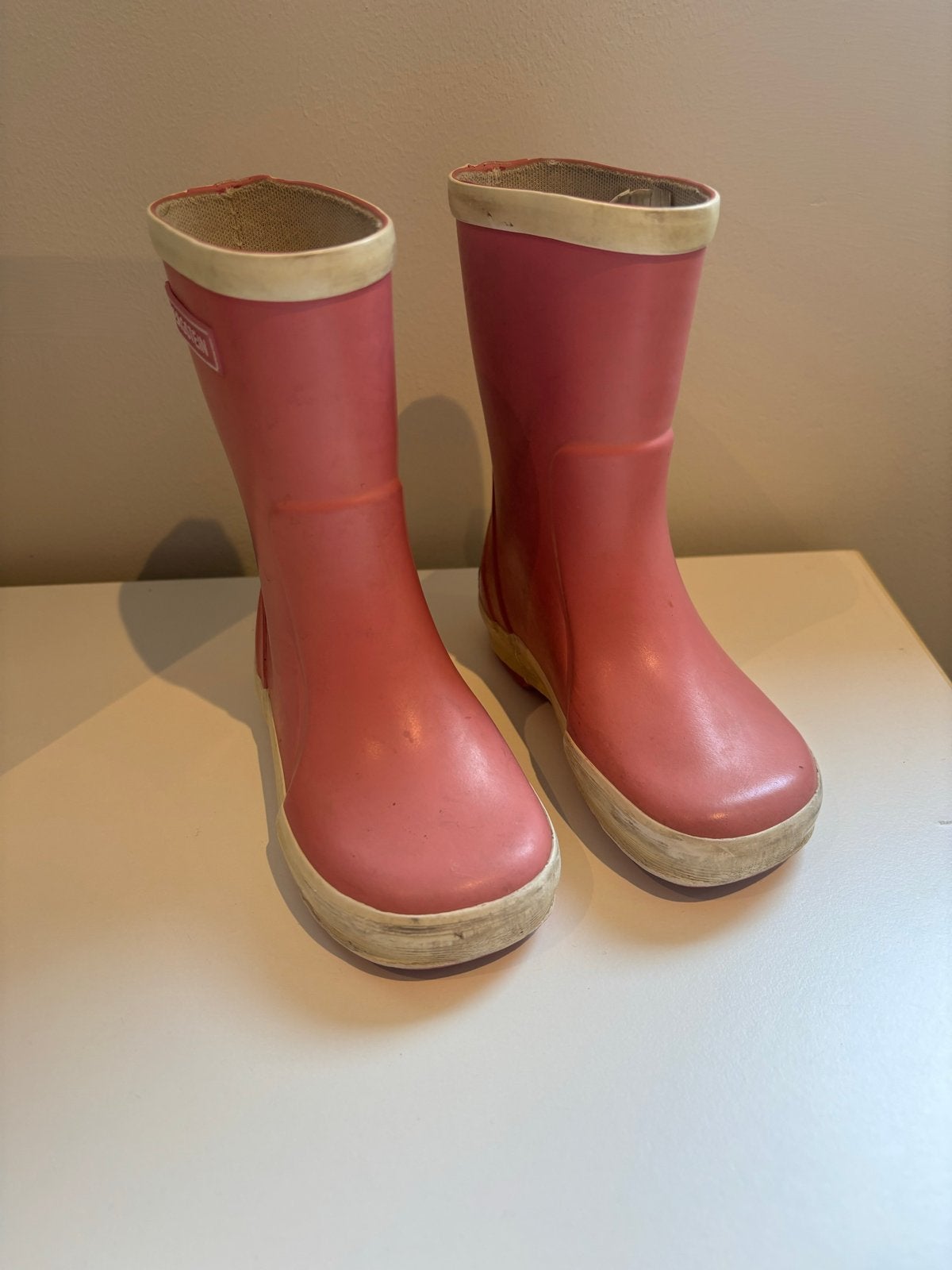 Roze Bergstein regenlaarzen maat 23, Ophalen of Verzenden, Gebruikt, Meisje