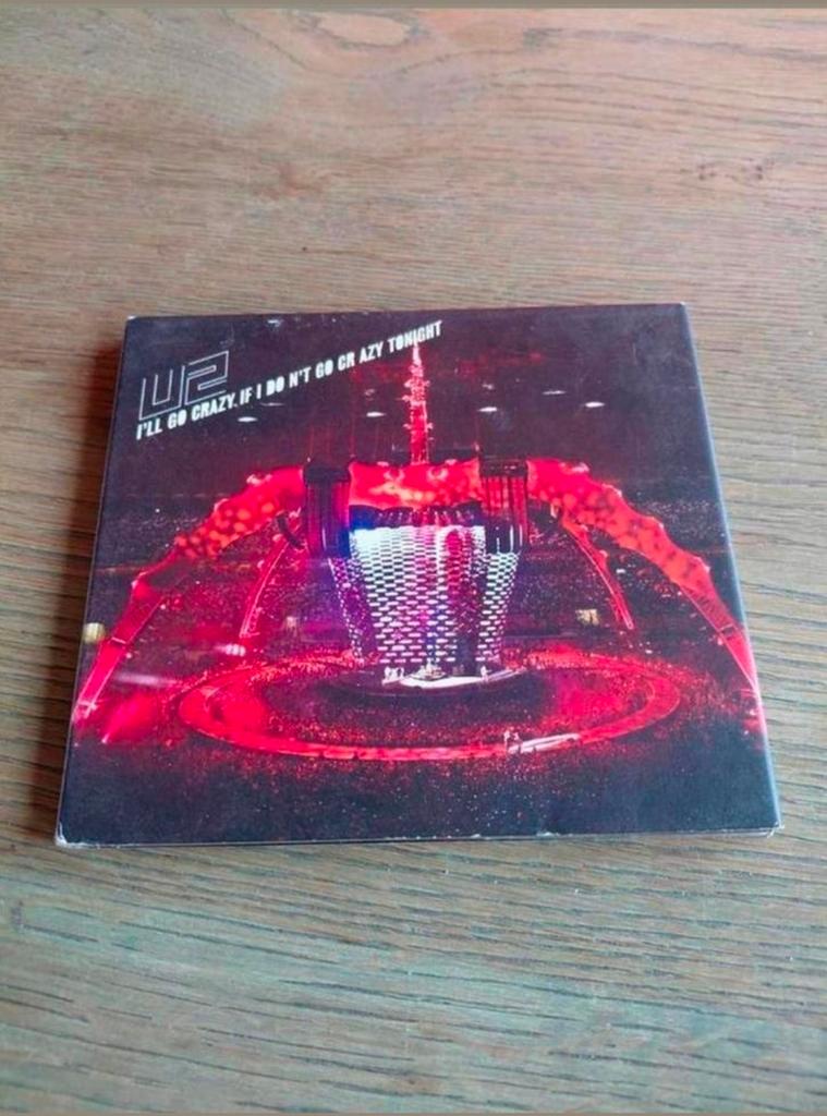U2 I'll go crazy if I don't go crazy tonight single, Cd's en Dvd's, Cd Singles, Ophalen of Verzenden, Zo goed als nieuw, Pop