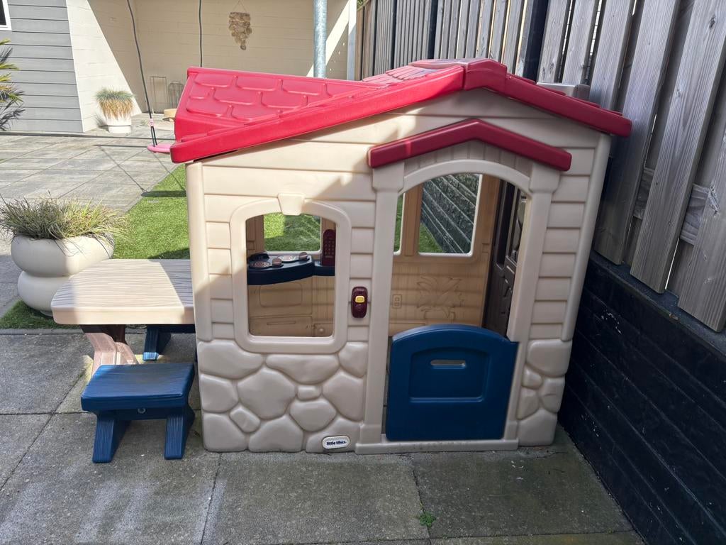 Little Tikes picknick speelhuisje, Ophalen, Zo goed als nieuw, Kunststof