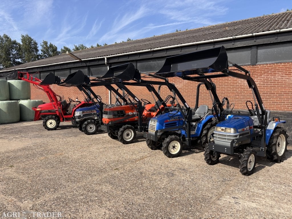 Diverse minitractoren met voorlader op voorraad, Iseki / Kubota, -, -, Voertuig of Aanhanger