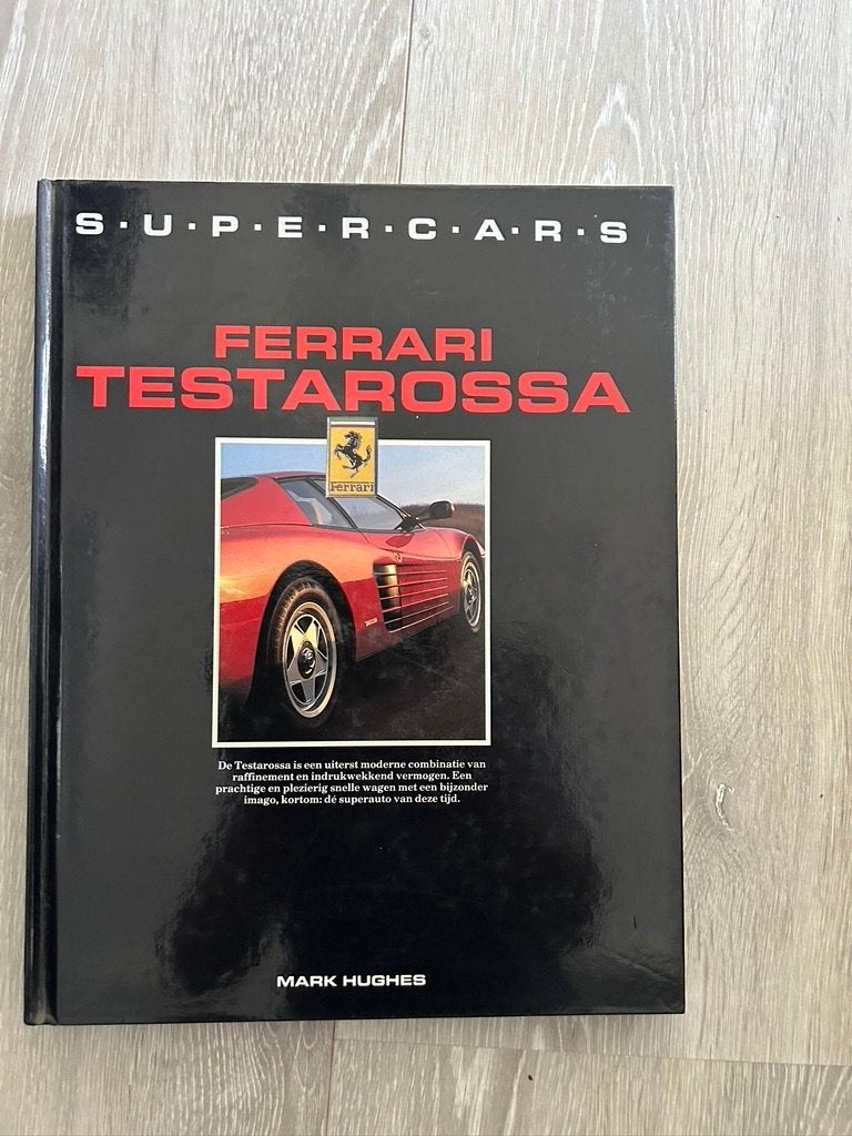 FERRARI TESTAROSSA, Ophalen of Verzenden, Zo goed als nieuw, Ferrari, MARK HUGHES