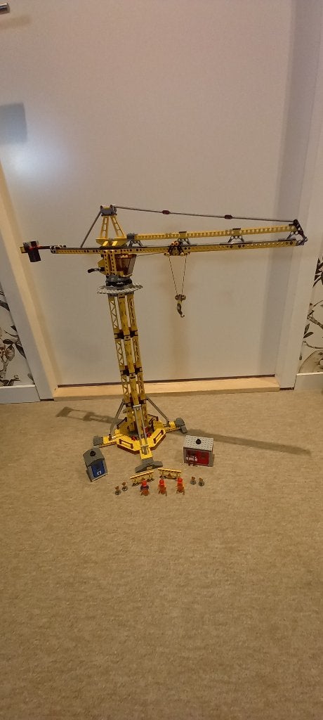 Lego Bouwkraan 7905, Kinderen en Baby's, Speelgoed | Duplo en Lego, City, Lego, Ophalen of Verzenden, Complete set