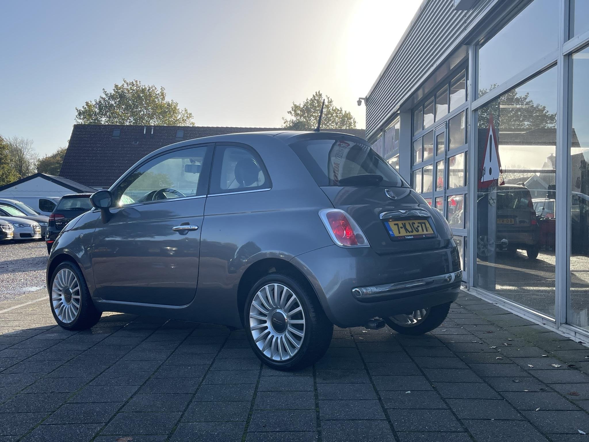 Fiat 500 0.9 TwinAir Lounge /Airco/panodak/lmv/ 98.468 km/AP, Voorwielaandrijving, Euro 5, Gebruikt, 31 €/maand