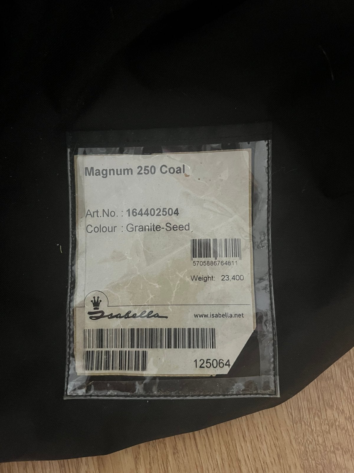 Isabella Magnum 250 Coal z.g.a.n., Ophalen, Zo goed als nieuw
