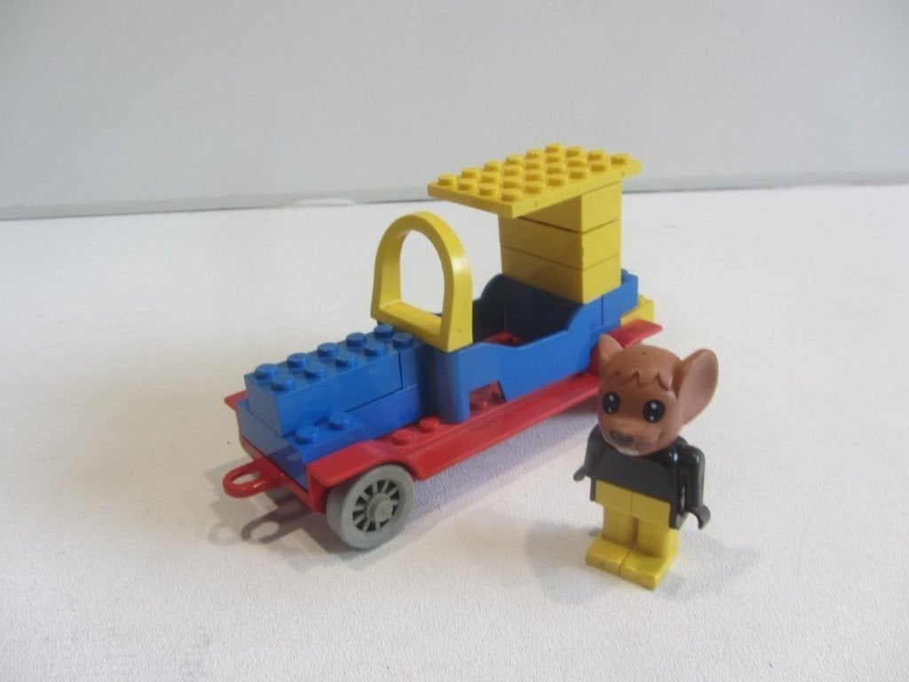 Lego Vintage Fabuland 328 Auto met Michael muis -, Ophalen of Verzenden, Gebruikt, Lego