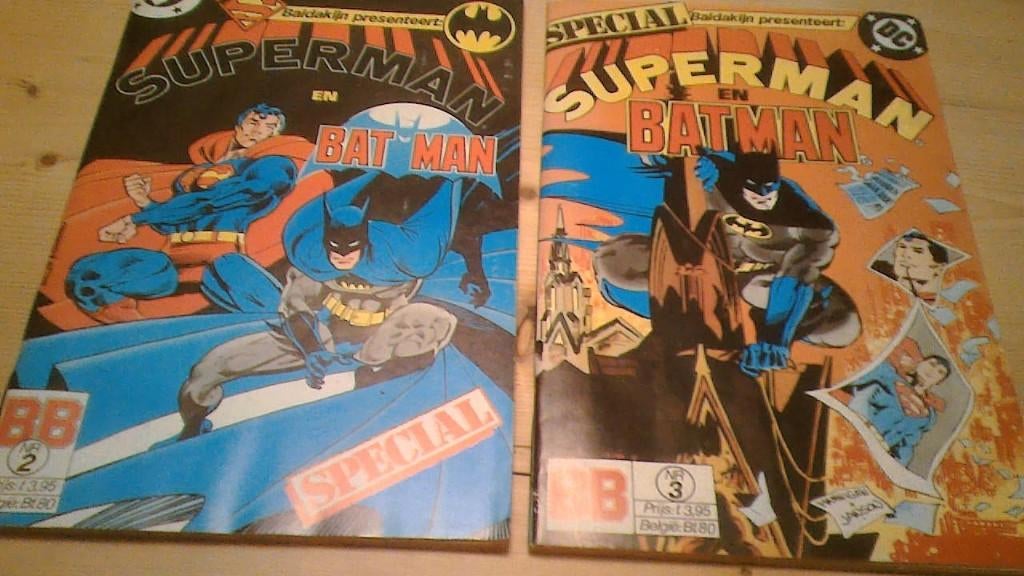 Superman en Batman, Eén comic, Verzenden, Zo goed als nieuw, Amerika