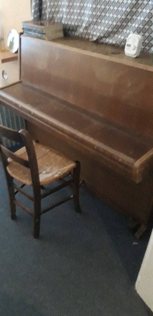Piano, Ophalen, Gebruikt, Bruin, Piano
