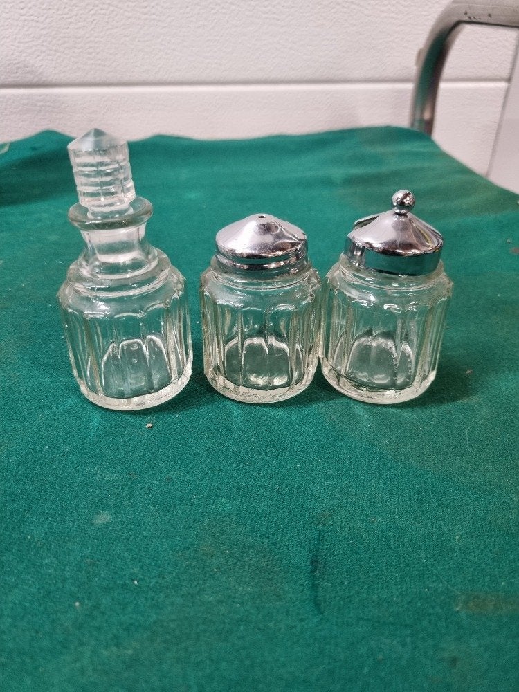 zout mosterd olie potjes vintage, Ophalen of Verzenden, 'T Olde Gre-j, Info@toldegrej.nl, Endepoelstraat 20f Didam