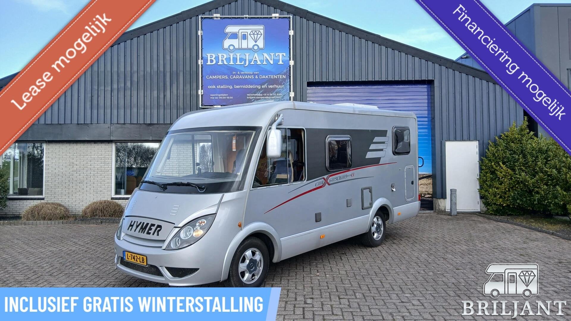 Hymer EX 522.. 2007 dwarsbed, Integraal, Ringverwarming, Airconditioning, Tot en met 2