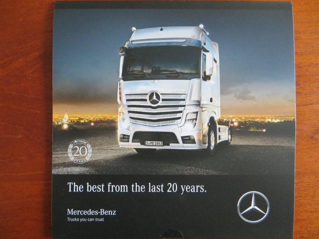 Mercedes-Benz Actros (jubileum-ed.) The Best from 20 years, Ophalen of Verzenden, Zo goed als nieuw, Mercedes
