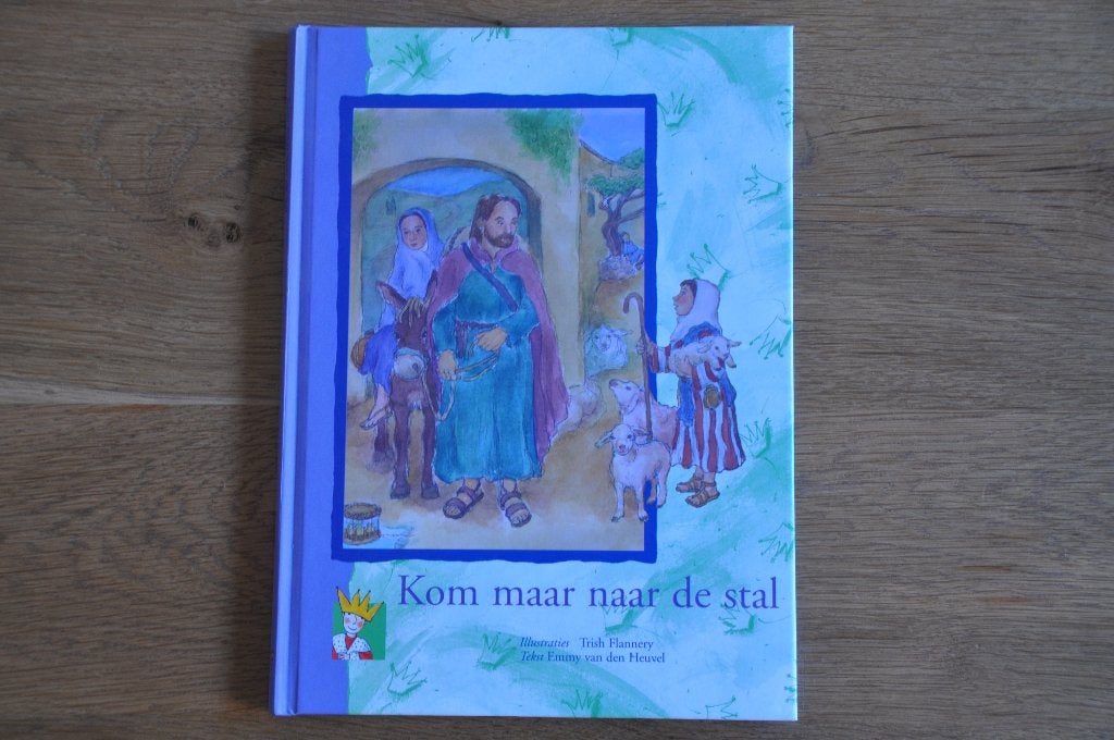 Kom naar de stal (Joas boek) Kerst, Fictie algemeen, Jongen of Meisje, Zo goed als nieuw, Voorleesboek