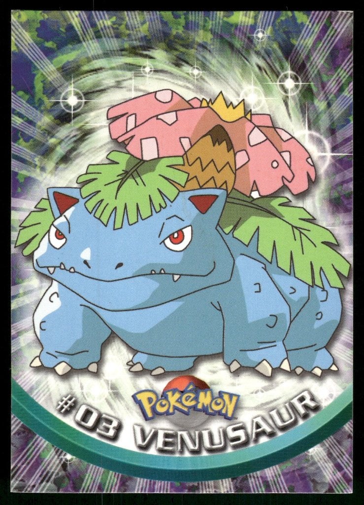 Venusaur 3/144 - Topps Series 1 (NM), Verzenden, Gebruikt