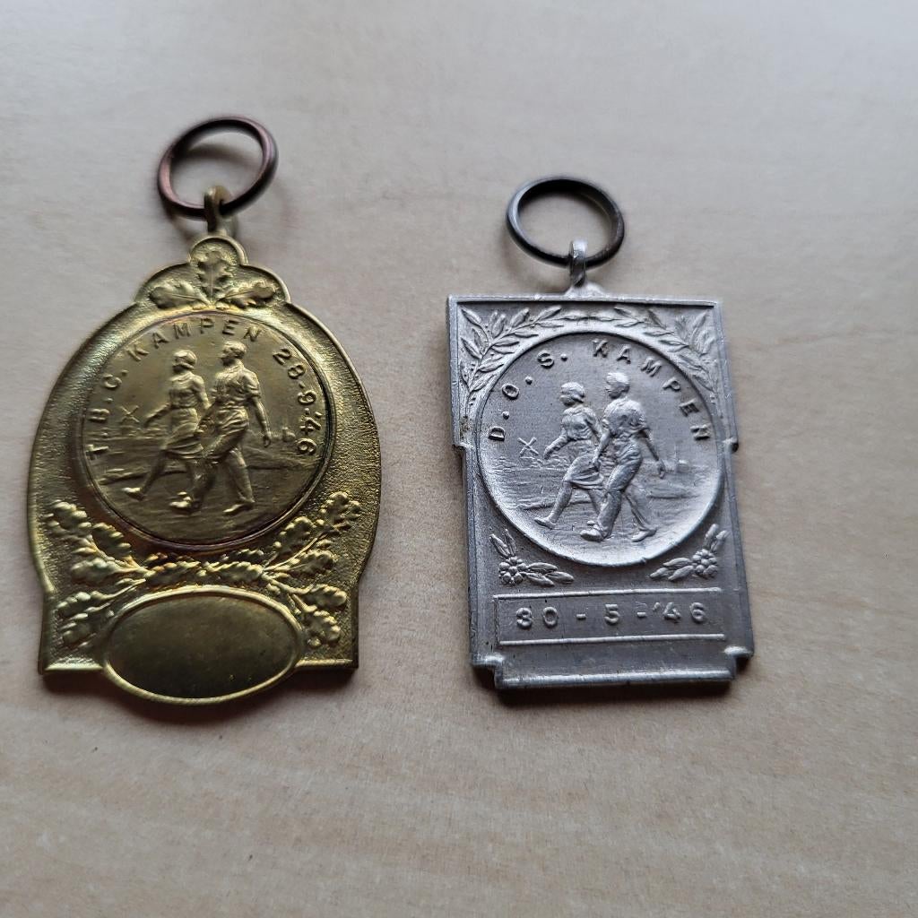 DOS Kampen 1946 Wandel medailles, Ophalen of Verzenden, Overige materialen