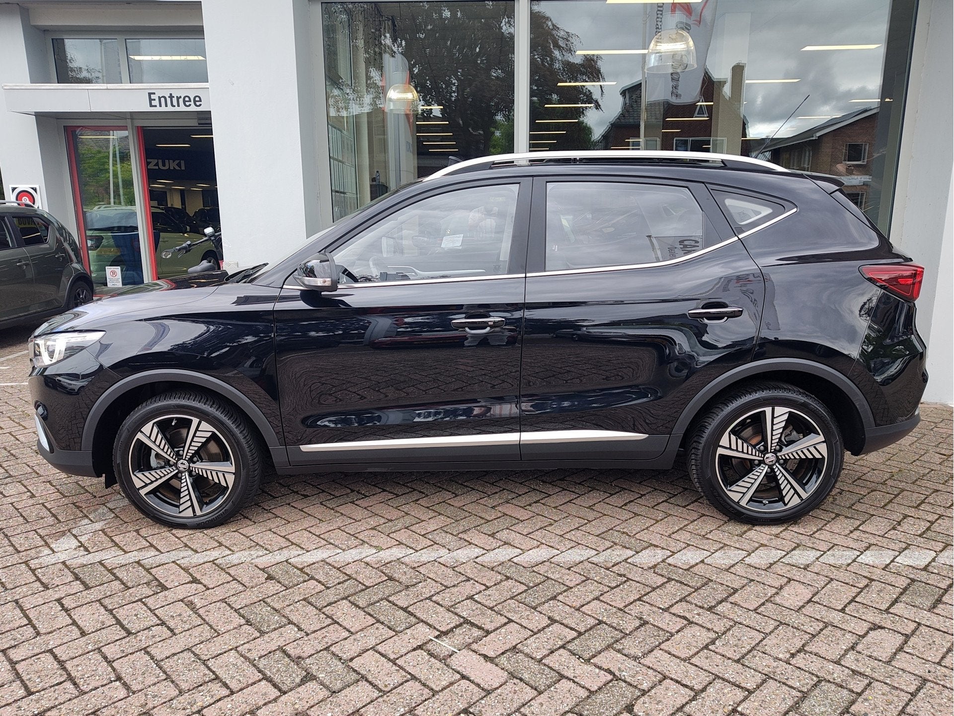 MG Mg Zs EV LUXURY 45 kWh SoH 88% | Open dak | Adaptive Crui, Auto's, MG, Gebruikt, 143 pk, ZS, 1507 kg