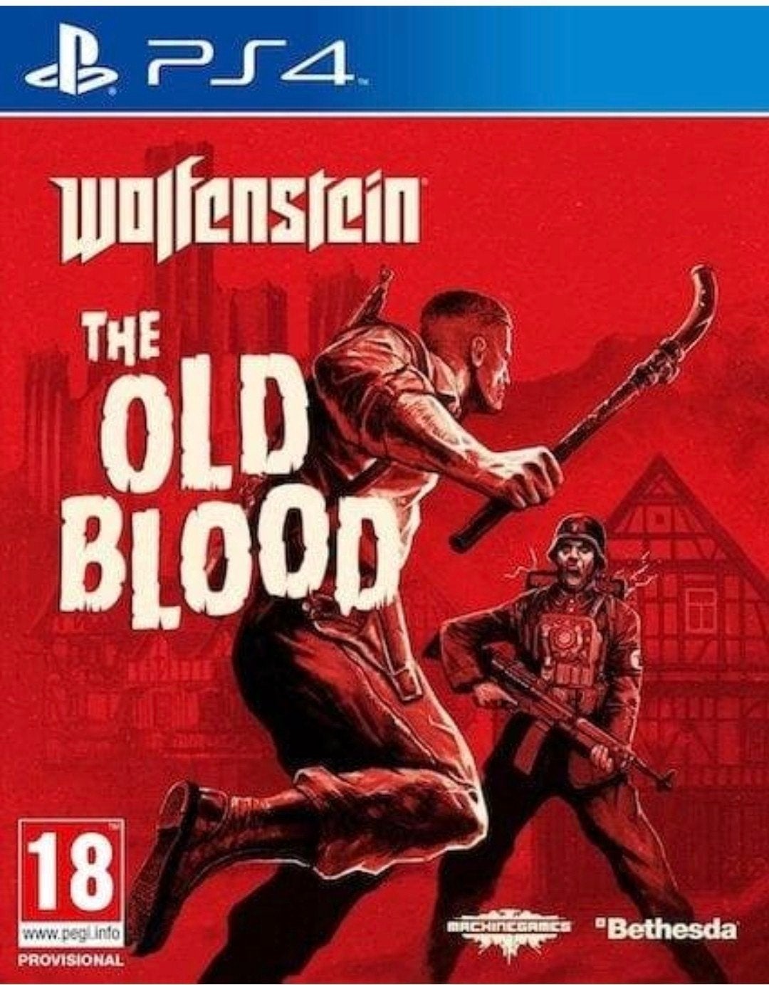 Wolfenstein: The Old Blood (PS4), Vanaf 18 jaar, Shooter, 1 speler, Ophalen of Verzenden