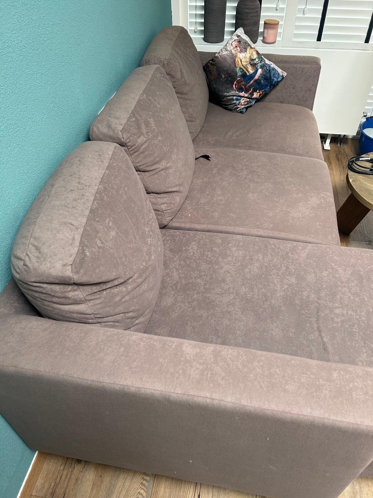 Comfortabele hoekbank - Ideaal voor gameroom of woonkamer, Huis en Inrichting, Ophalen of Verzenden, Gebruikt, Hoekbank, Stof