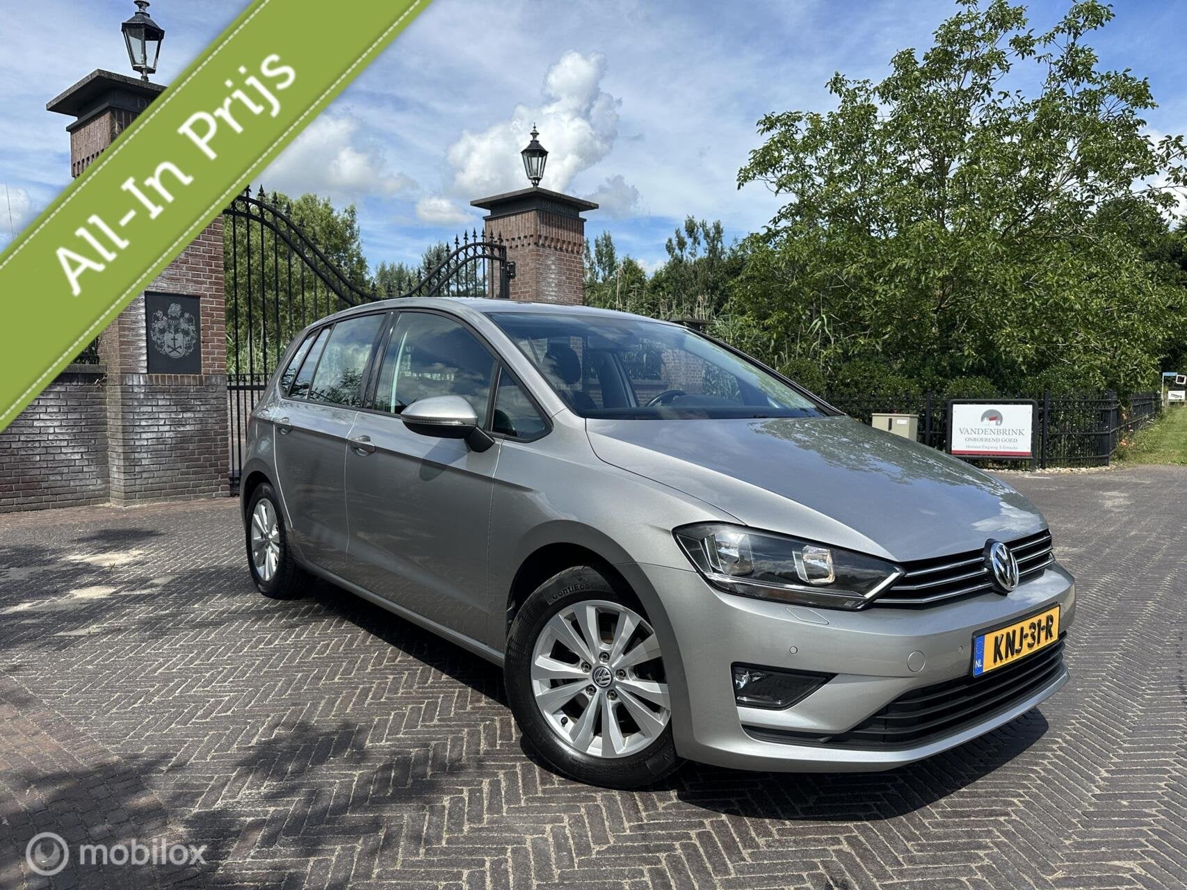 Volkswagen Golf Sportsvan 1.4 TSI Business Trekhaak✅, Auto's, Voorwielaandrijving, Gebruikt, Zwart, 4 cilinders