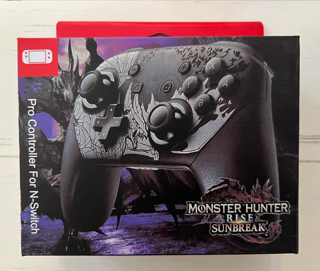 Nintendo Switch Pro Controller - Monster Hunter Rise, 1 speler, Ophalen of Verzenden, Nieuw, Vanaf 3 jaar
