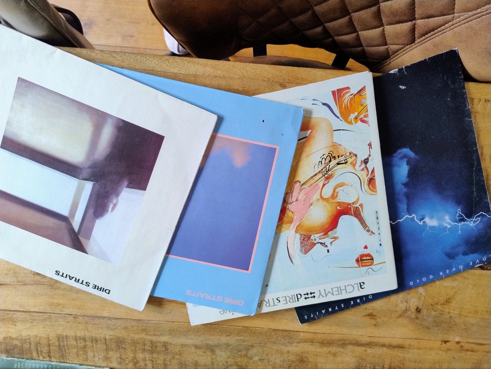 Dire Straits LP's: Love Over Gold, Alchemy, Brothers, Cd's en Dvd's, LP, Gebruikt, Ophalen of Verzenden, Dubbel-LP