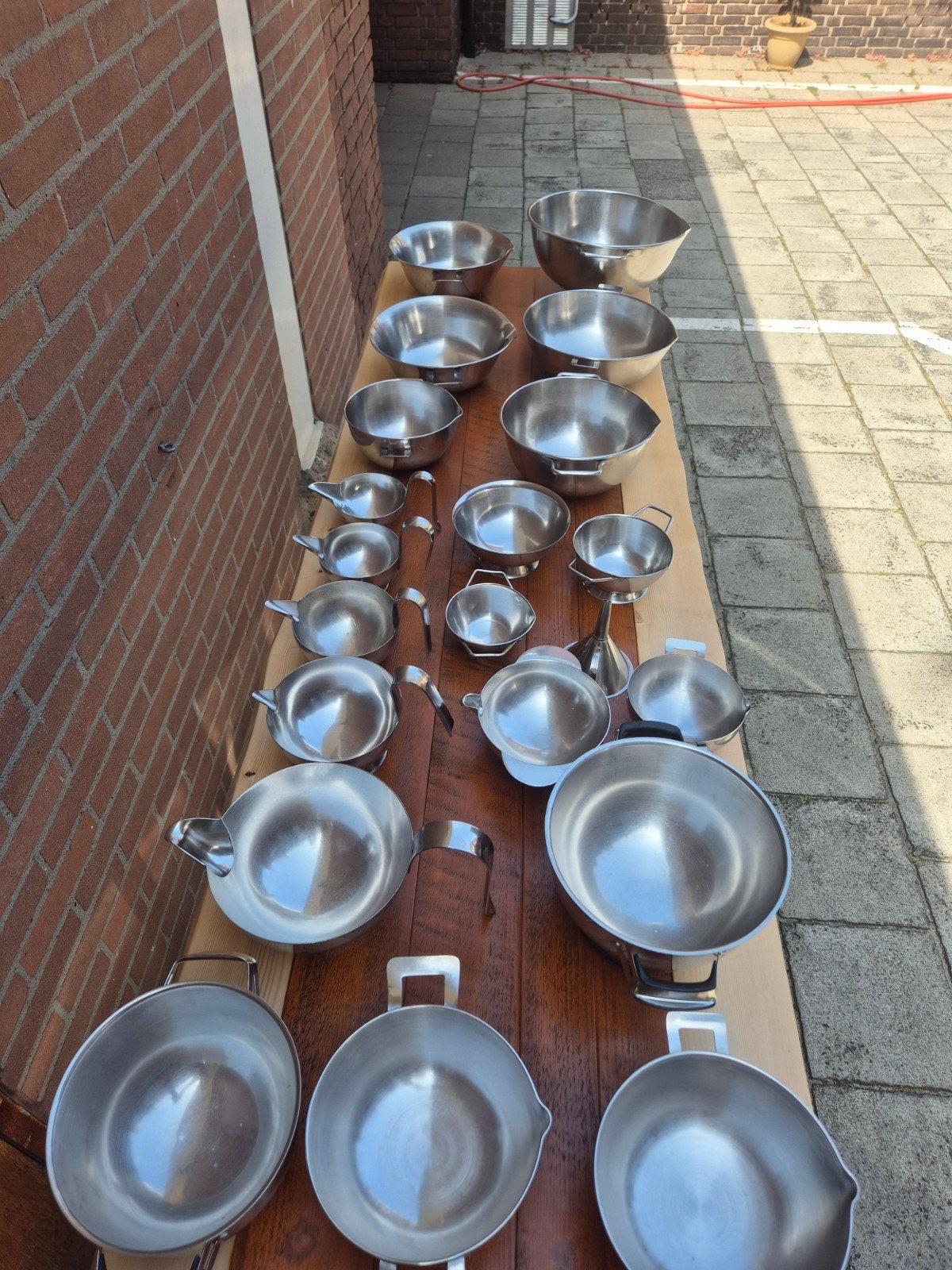 RVS apothekers schalen, Ophalen, Rvs