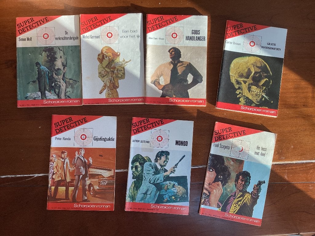 Super Detective diverse nummers, Verzenden, Gelezen, Overige typen