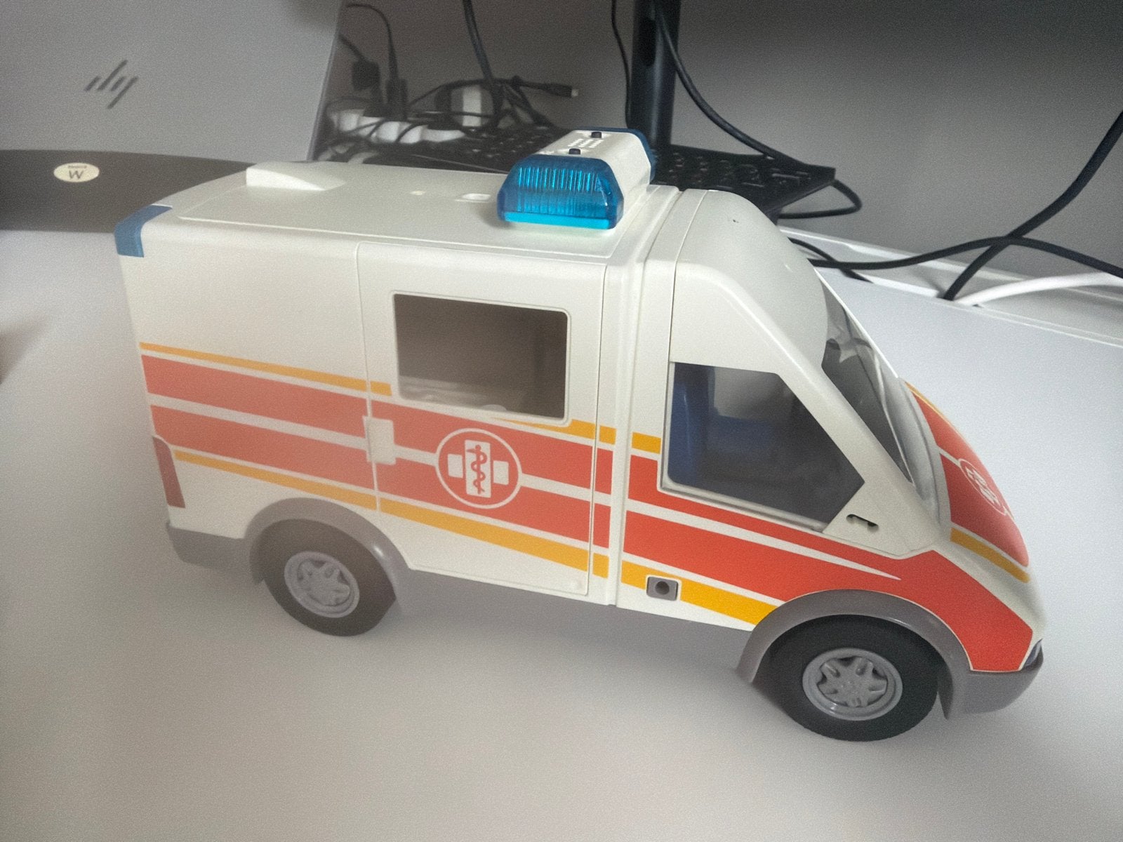 Playmobil Ambulance - Speelgoed Hulpdienst Voertuig, Ophalen of Verzenden, Gebruikt
