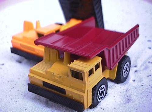 Dumptrucks Matchbox 1989, Ophalen of Verzenden, Zo goed als nieuw, Auto