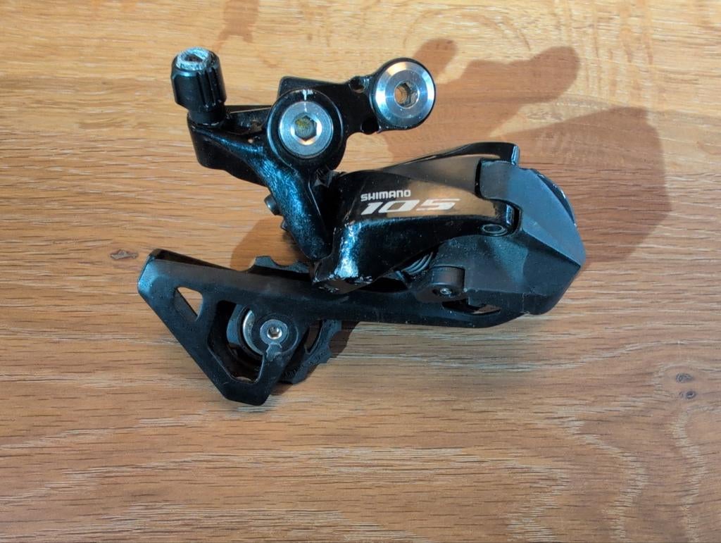 Shimano 105 Achterderailleur (11 versnellingen), Fietsen en Brommers, Fietsonderdelen, Gebruikt, Ophalen of Verzenden, Derailleur of Ketting