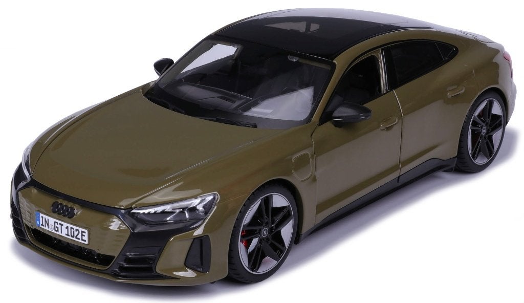 audi rs e-tron kleur groen van bburago nieuw in doos 1:18, Ophalen, Nieuw, Auto, Bburago