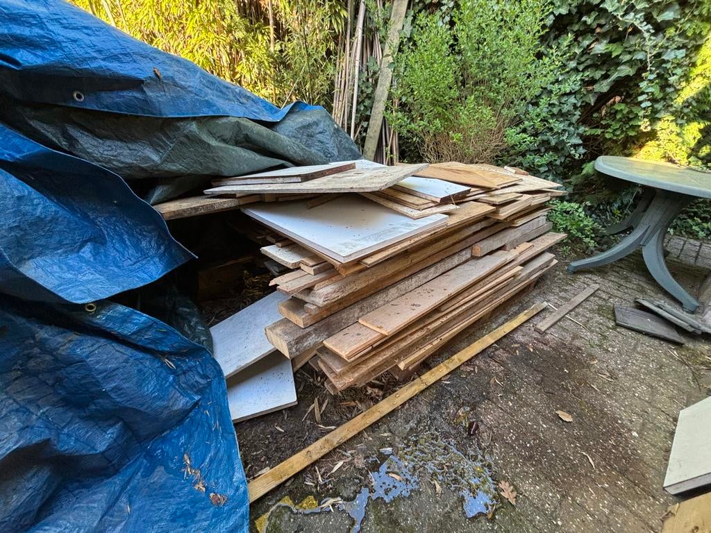 Hout voor vuurkorf, Minder dan 3 m³, Ophalen, Overige houtsoorten, Blokken