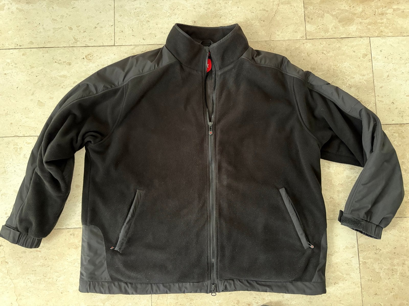 Wellensteyn Fleecejack Maat 4XL Zwart, Kleding | Heren, Ophalen, Zo goed als nieuw, Overige maten, Zwart