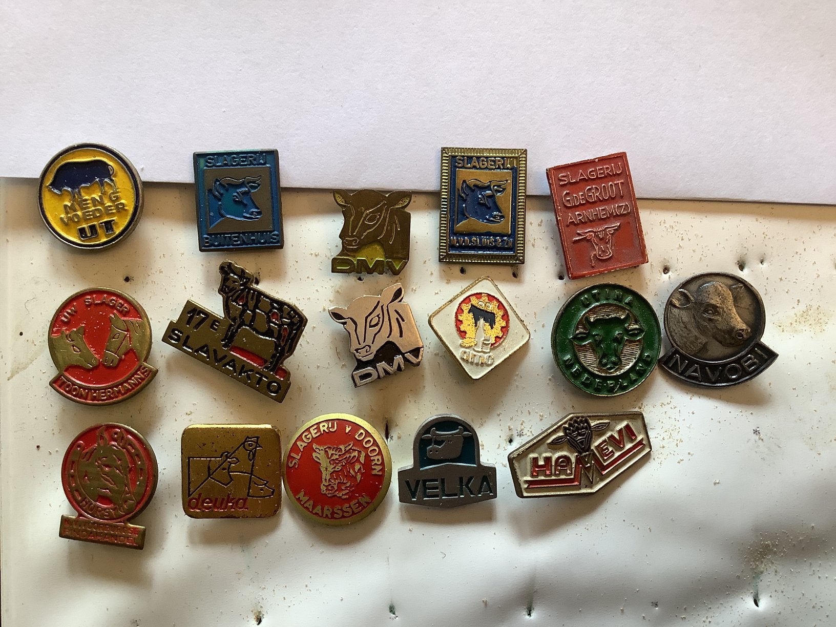 16 speldjes met koeien, Ophalen of Verzenden, Zo goed als nieuw, Overige onderwerpen