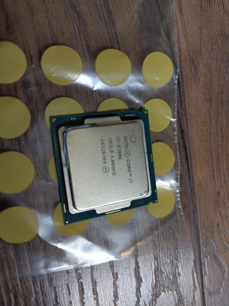 Intel Core i7-6700K Processor 4.00GHz, Computers en Software, Processors, LGA 1151, Gebruikt, 4-core, Ophalen of Verzenden