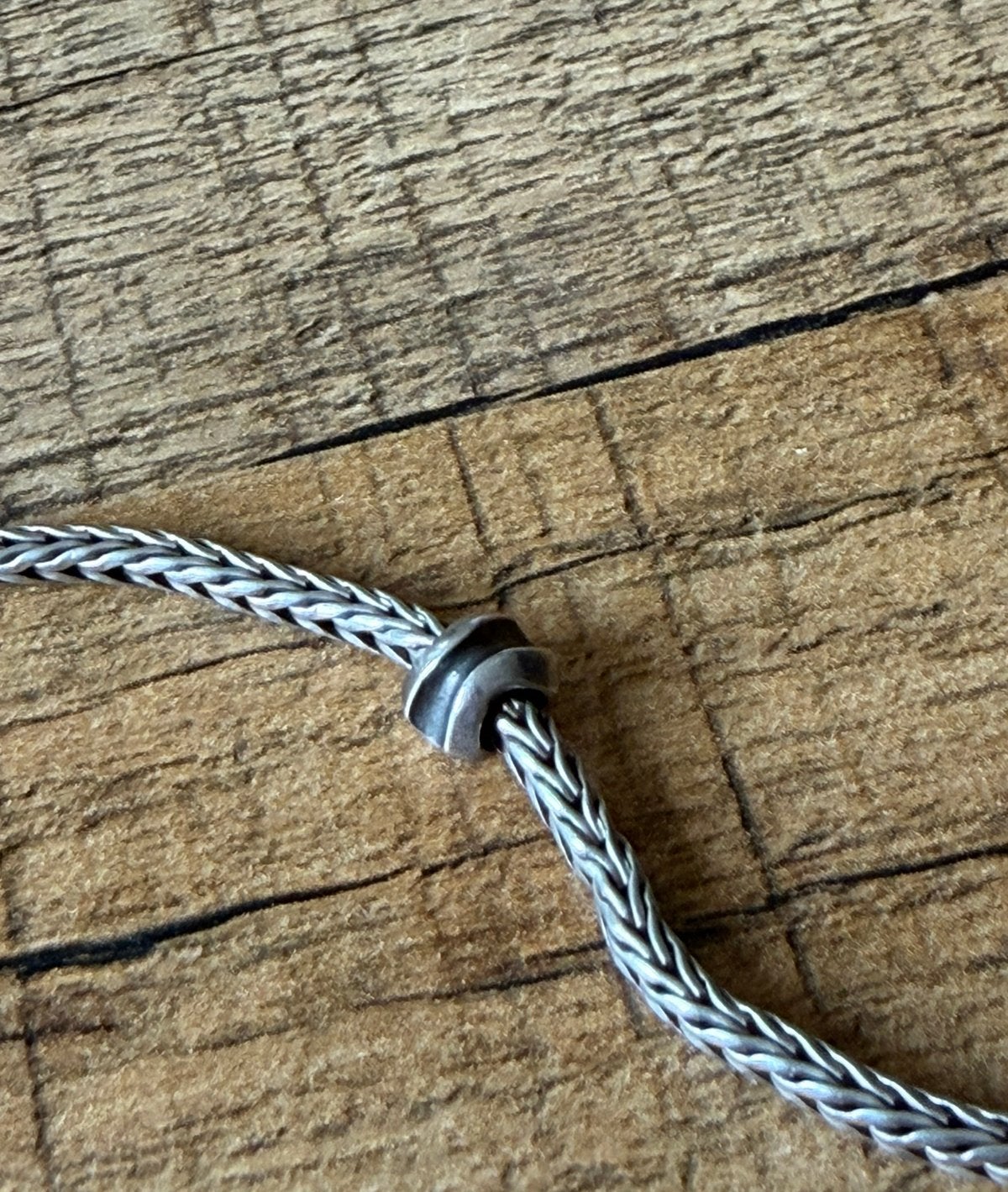 Trollbeads zilveren kraal, Sieraden, Tassen en Uiterlijk, Gebruikt, Ophalen of Verzenden, Trollbeads, 1 bedel