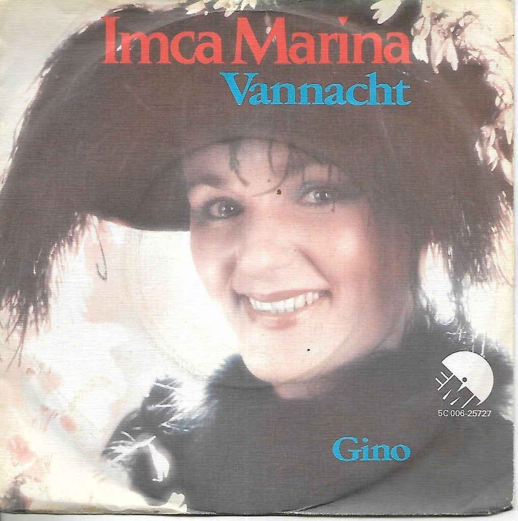 Imca Marina - Vannacht, Ophalen of Verzenden, Gebruikt, 7 inch, Nederlandstalig