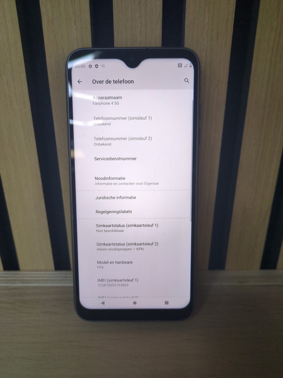 Fairphone 4 5G 128GB - Duurzaam en Modulair, Piet Heinkade 199, 1019 HC Amsterdam, Nederland, Ophalen of Verzenden, Zo goed als nieuw