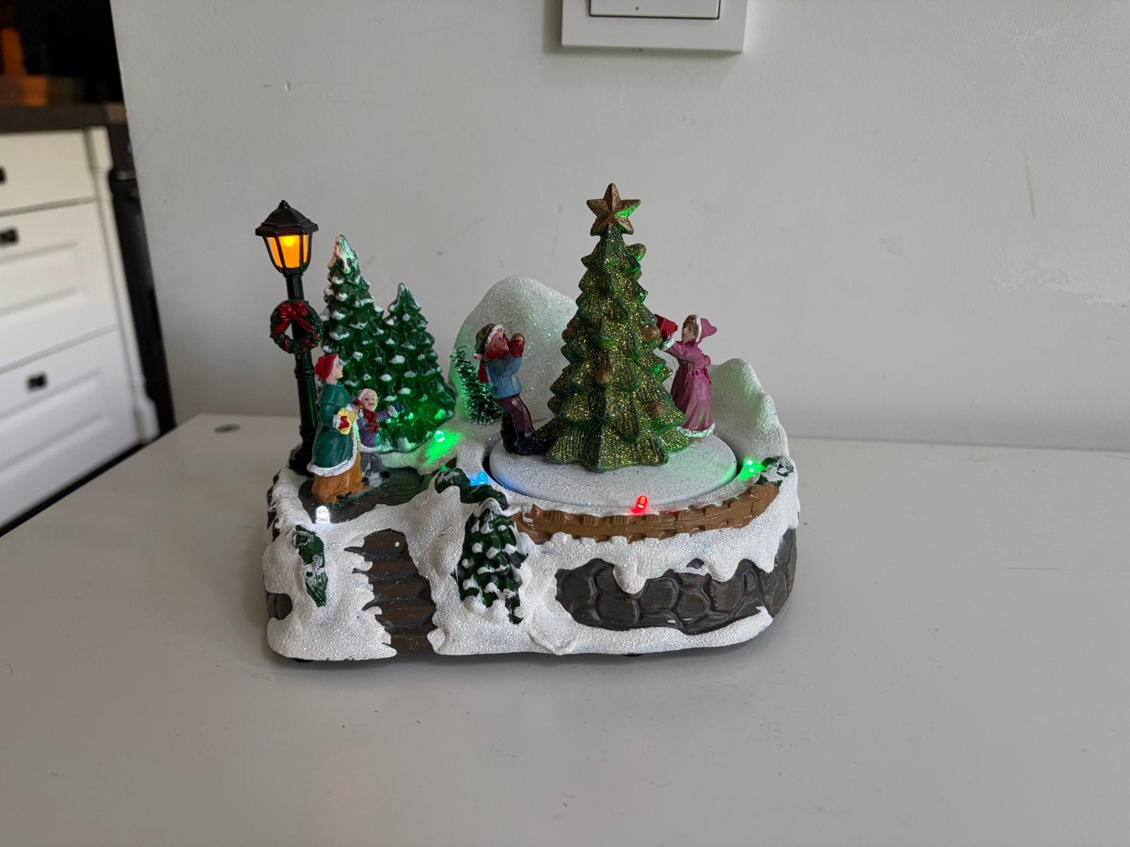 Kerst - schaatsbaan, Diversen, Ophalen of Verzenden, Zo goed als nieuw