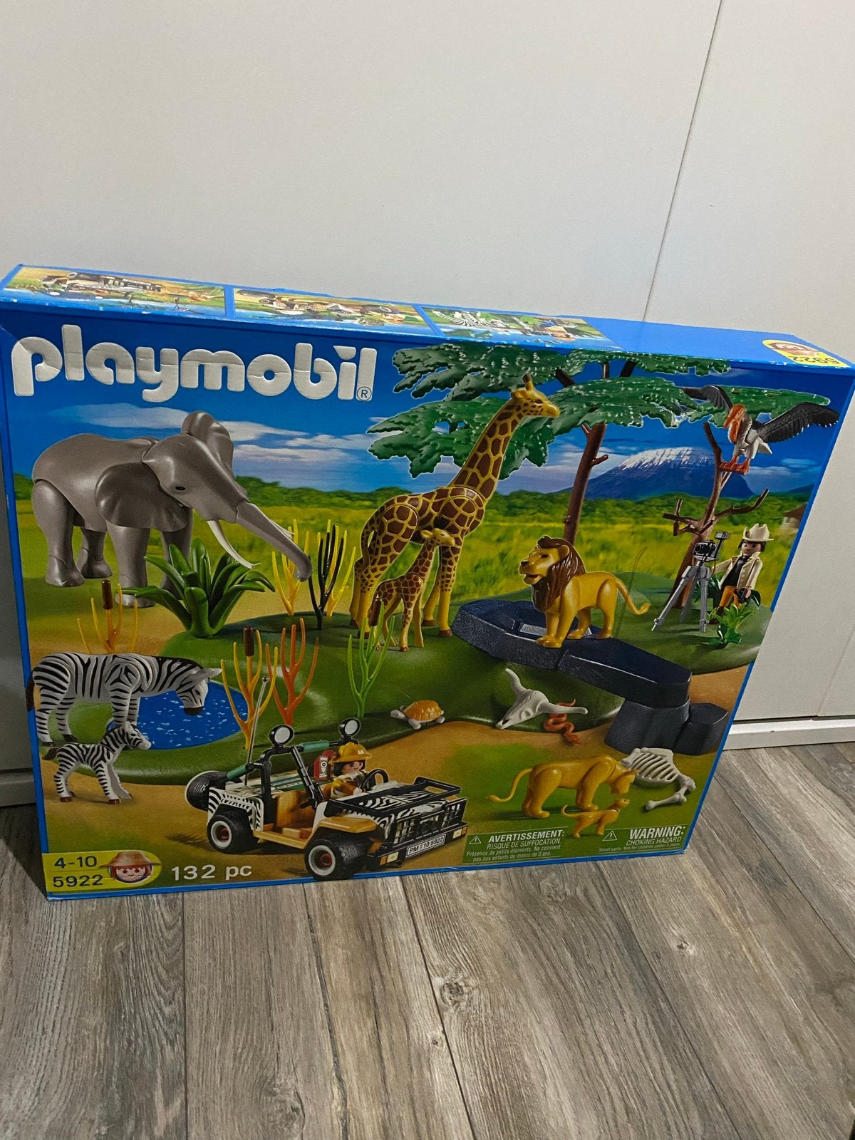 ONGEOPEND Playmobil 5922 Wilde Dieren Safari, Wild life, Complete set, Nieuw, Ophalen of Verzenden