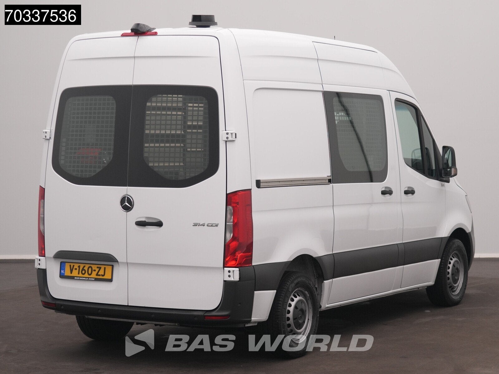 Mercedes Sprinter 314 CDI Automaat L1H2 Airco MBUX Camera We, Auto's, Automaat, Stof, Gebruikt, Euro 6