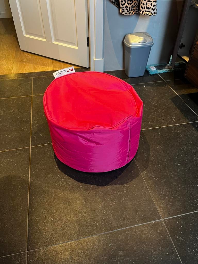Sit & Joy zitzak, Huis en Inrichting, Zitzakken, Ophalen of Verzenden, Zo goed als nieuw, Roze, Zitzak