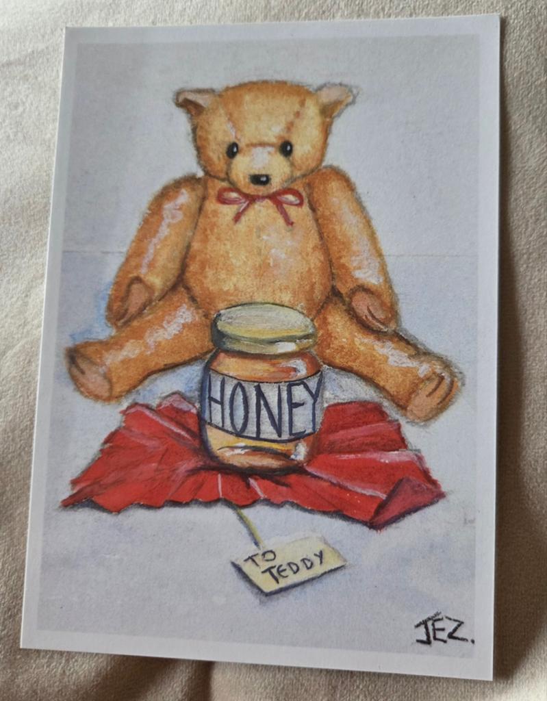 Teddybeer krijgt pot honing cadeau -Jez Alborough, Verzenden, Ongelopen, Kinderen