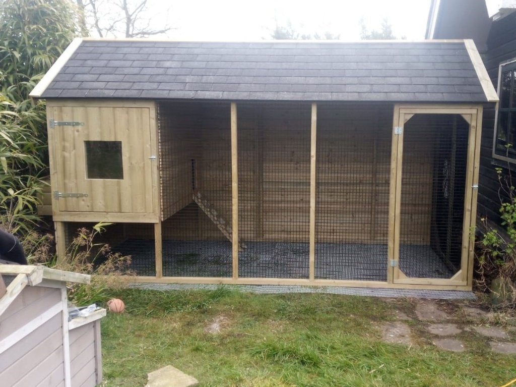 Kippenhok Hoeve | Duurzame materialen | Dierenverblijf, Ophalen of Verzenden, Nieuw, Kippenhok of Kippenren